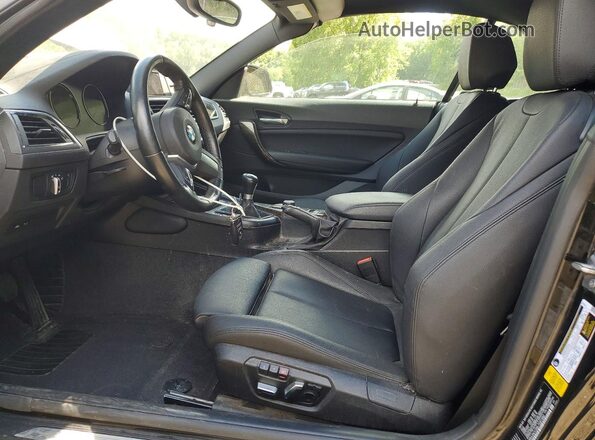 WBA2N1C06L7D91582 2020 BMW M2 Black წინა სალონის ხედი