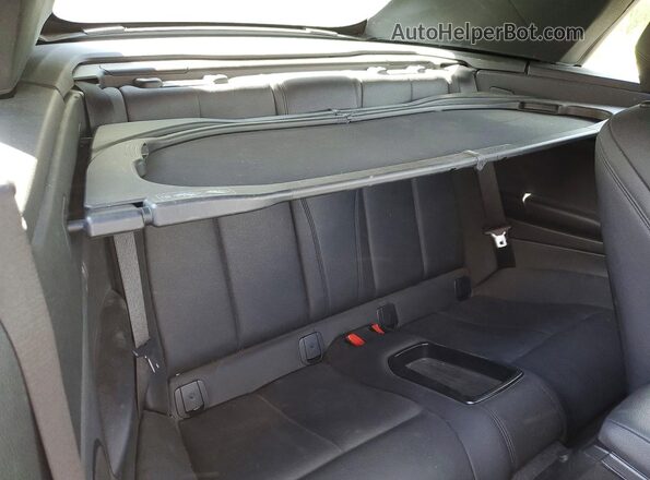 WBA2N1C06L7D91582 2020 BMW M2 Black უკანა სავარძლების ხედი