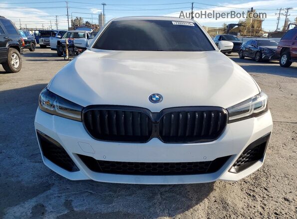 WBA33AG0XPCM01495 2023 BMW 5 SERIES White Вид спереду