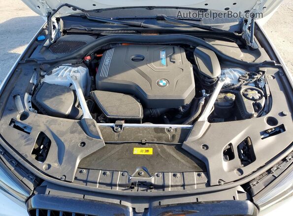 WBA33AG0XPCM01495 2023 BMW 5 SERIES White Вид задньої частини салону