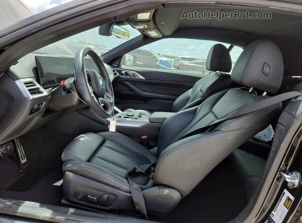 WBA33DB00TCV71349 2026 BMW 4 SERIES Black Вид салону спереду