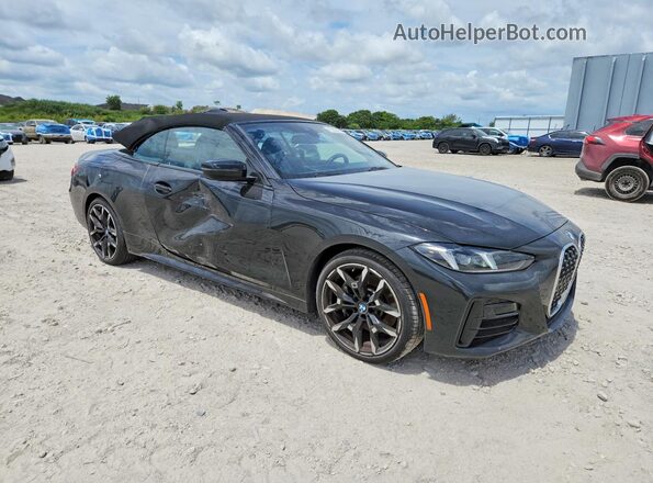 WBA33DB00TCV71349 2026 BMW 4 SERIES Black Передня права чверть