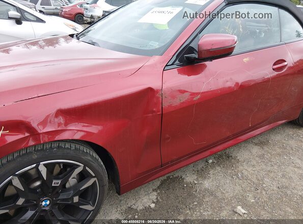 WBA33DB03TCV75086 2026 BMW 4 SERIES Burgundy 