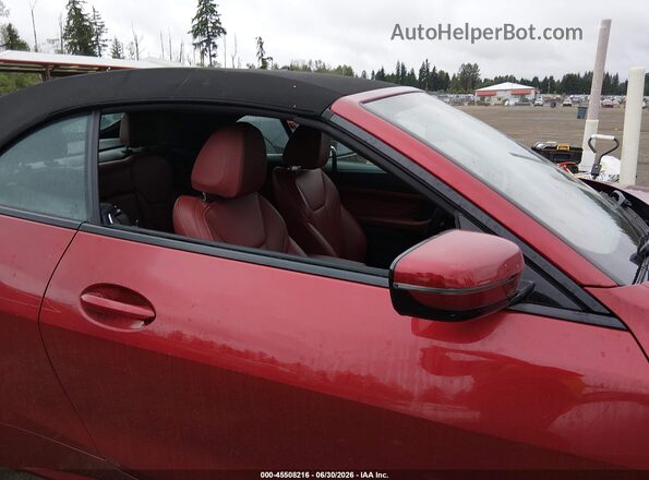 WBA33DB03TCV75086 2026 BMW 4 SERIES Burgundy სალონის 360-გრადუსიანი ხედი