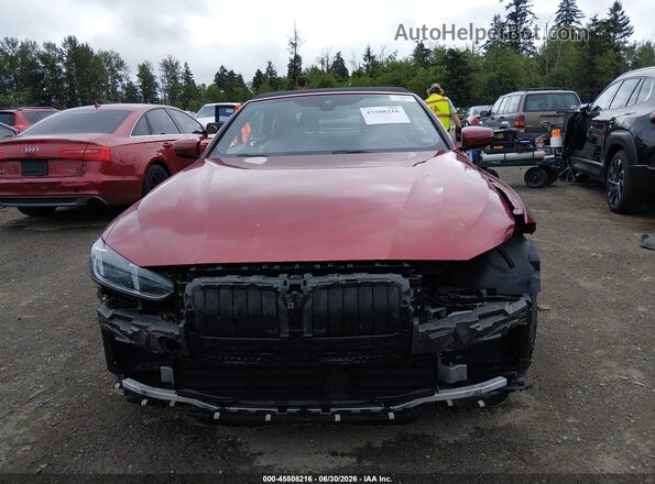 WBA33DB03TCV75086 2026 BMW 4 SERIES Burgundy უკანა სალონის ხედი