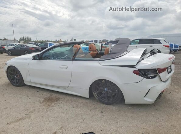WBA33DB04VCX71976 2027 BMW 4 SERIES Белый Задняя левая четверть