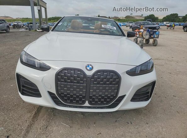 WBA33DB04VCX71976 2027 BMW 4 SERIES Белый Вид спереди