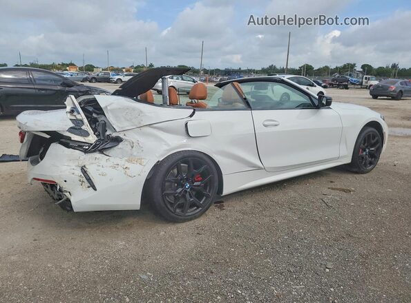 WBA33DB04VCX71976 2027 BMW 4 SERIES Белый Задняя правая четверть