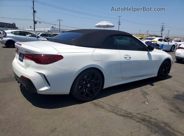 WBA33DB05SCU25284 2025 BMW 4 SERIES White Հետևի աջ