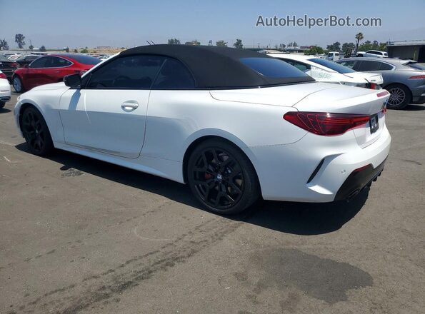 WBA33DB05SCU25284 2025 BMW 4 SERIES White Հետևի ձախ