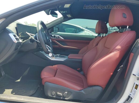 WBA33DB05SCU25284 2025 BMW 4 SERIES White Սալոնի դիմացի տեսք