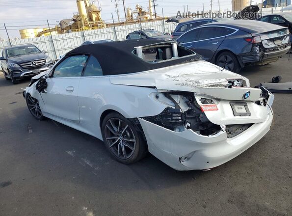 WBA33DB06SCT26814 2025 BMW 4 SERIES White Trasero izquierdo