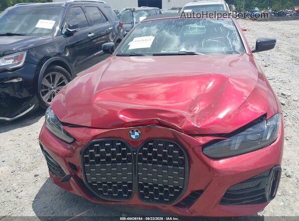 WBA33DB08VCX84892 2027 BMW W 4 SERIES 430I XDRIVE 2D CNVT Red წინა ხედი