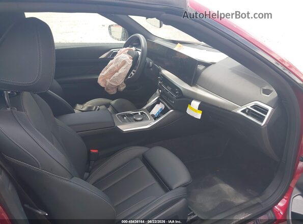 WBA33DB08VCX84892 2027 BMW W 4 SERIES 430I XDRIVE 2D CNVT Red წინა სალონის ხედი