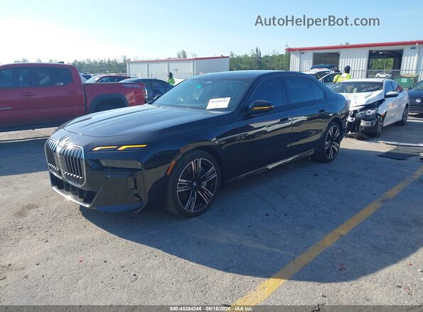 WBA33EJ09RCT12603 2024 BMW 7 SERIES Black Передня ліва чверть