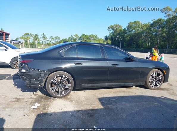 WBA33EJ09RCT12603 2024 BMW 7 SERIES Black Вид задньої частини салону