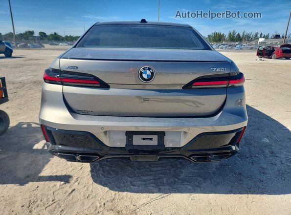 WBA33EJ09SCU62653 2025 BMW 7 SERIES Gray Հետևի տեսք