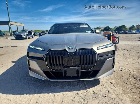 WBA33EJ09SCU62653 2025 BMW 7 SERIES Gray Դիմացի տեսք