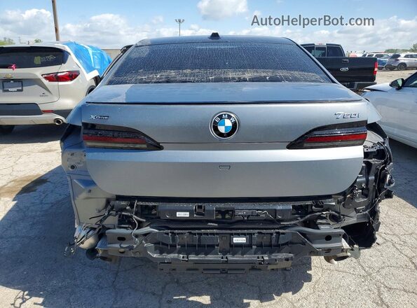 WBA33EJ0XPCM54214 2023 BMW 7 SERIES Silver უკანა ხედი