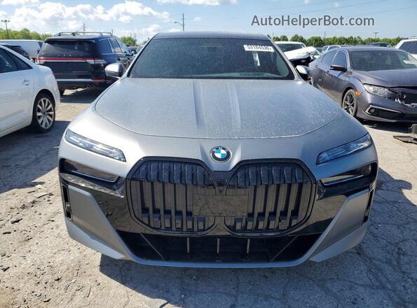WBA33EJ0XPCM54214 2023 BMW 7 SERIES Silver წინა ხედი