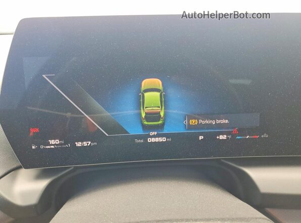 WBA33GG08S7T09614 2025 BMW M2 Green Սարքավորումների վահանակի տեսք