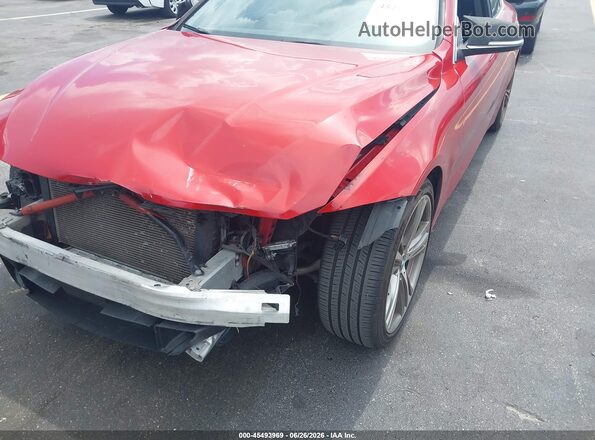 WBA3N7C54GK227167 2016 BMW 4 SERIES Red Front view