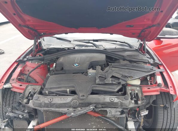 WBA3N7C54GK227167 2016 BMW 4 SERIES Red Rear view
