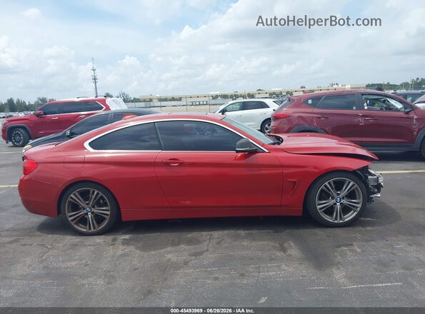 WBA3N7C54GK227167 2016 BMW 4 SERIES Red 360 interior view