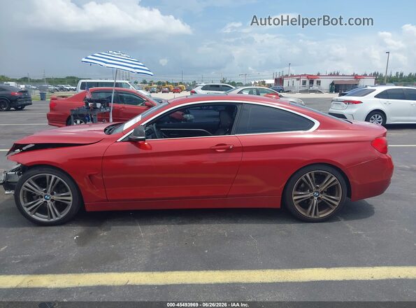 WBA3N7C54GK227167 2016 BMW 4 SERIES Red 