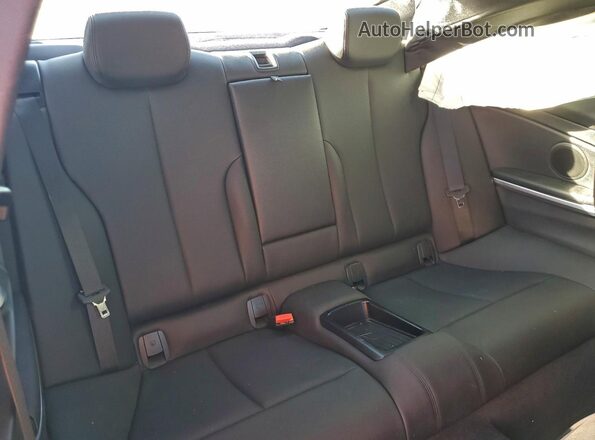 WBA3N7C54GK228402 2016 BMW OTHER Black Rear seats view