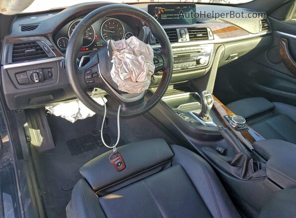 WBA3N7C54GK228402 2016 BMW OTHER Black Dashboard view