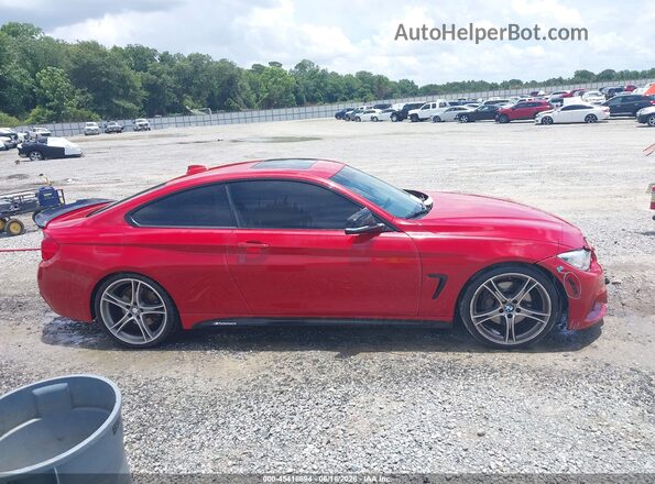 WBA3N7C55GK226884 2016 BMW 4 SERIES Red Widok wnętrza 360 stopni