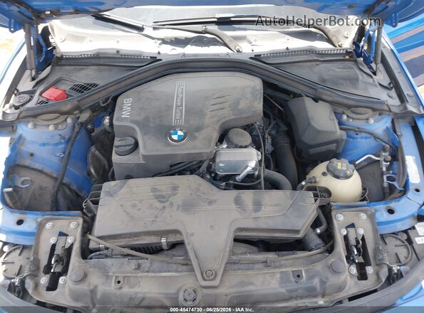 WBA3N7C57GK227860 2016 BMW 4 SERIES Blue Widok z tyłu