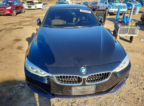WBA3N9C59GK248947 2016 BMW 4 SERIES Black წინა ხედი