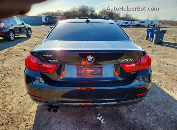 WBA3N9C59GK248947 2016 BMW 4 SERIES Black უკანა ხედი