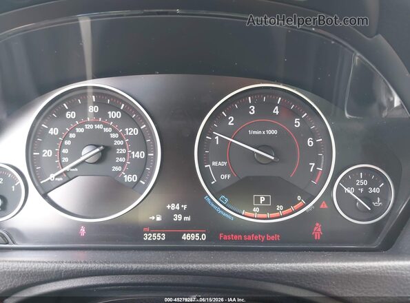 WBA3N9C59GK250696 2016 BMW 4 SERIES Black Widok tylnych siedzeń