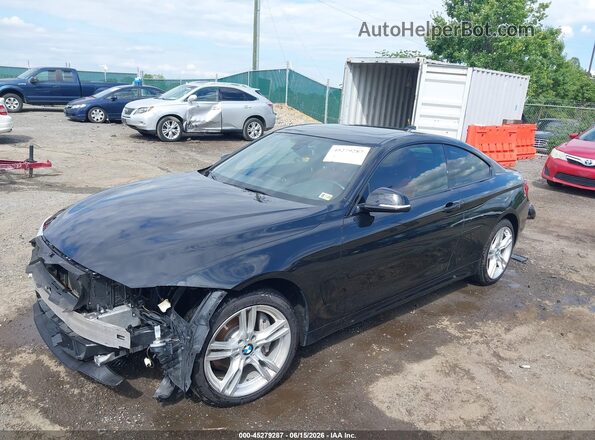WBA3N9C59GK250696 2016 BMW 4 SERIES Black Przód lewy