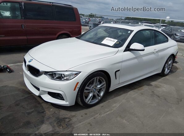 WBA3R1C51GK530179 2016 BMW 4 SERIES White Передня ліва чверть