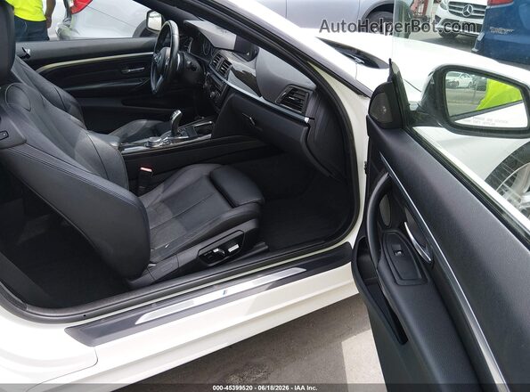 WBA3R1C51GK530179 2016 BMW 4 SERIES White Вид салону спереду