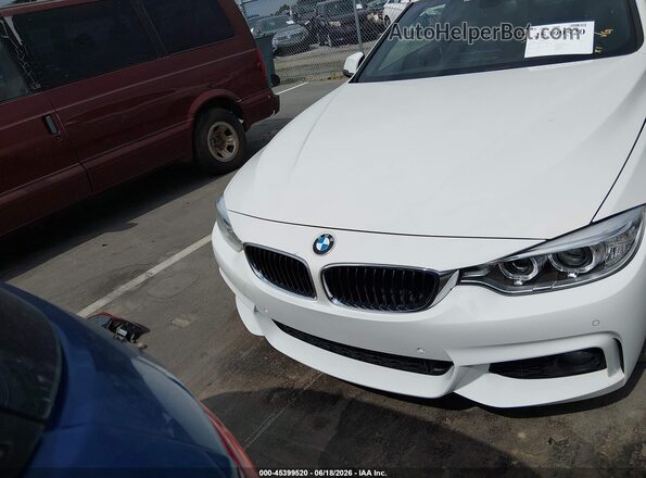 WBA3R1C51GK530179 2016 BMW 4 SERIES White Вид задньої частини салону