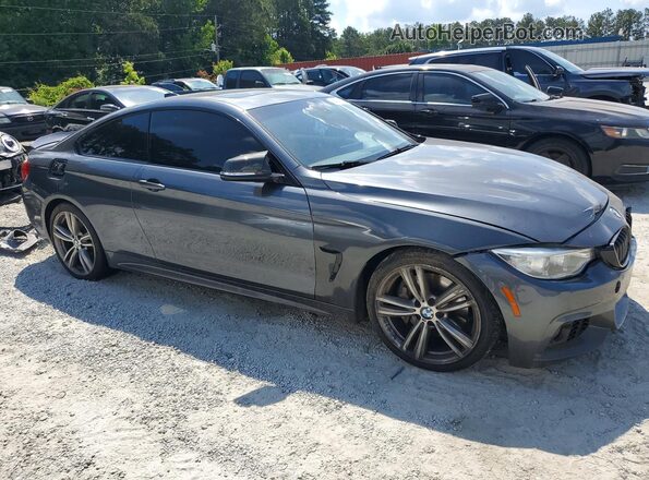 WBA3R1C59GK195933 2016 BMW 4 SERIES Gray Przód prawy