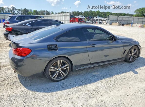 WBA3R1C59GK195933 2016 BMW 4 SERIES Gray Tył prawy