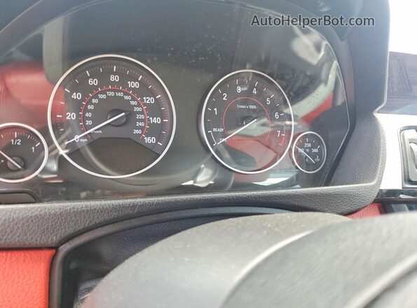 WBA3R5C54GK373447 2016 BMW OTHER White Вид щитка приладів