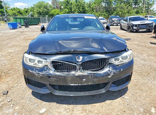 WBA3R5C5XGK373405 2016 BMW 4 SERIES Black წინა ხედი