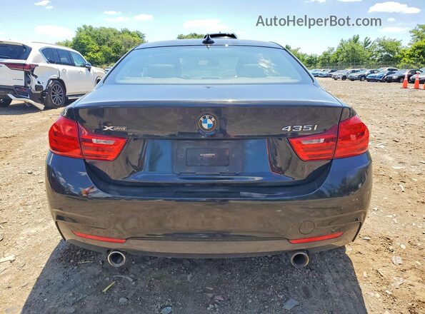 WBA3R5C5XGK373405 2016 BMW 4 SERIES Black უკანა ხედი