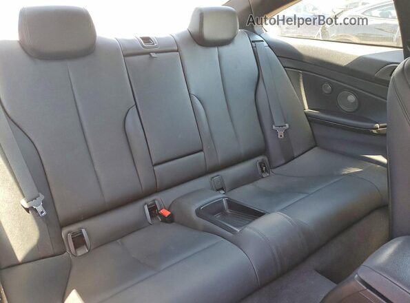 WBA3R5C5XGK373405 2016 BMW 4 SERIES Black უკანა სავარძლების ხედი