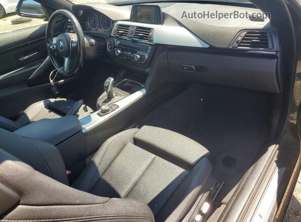 WBA3R5C5XGK373405 2016 BMW 4 SERIES Black წინა პანელის ხედი