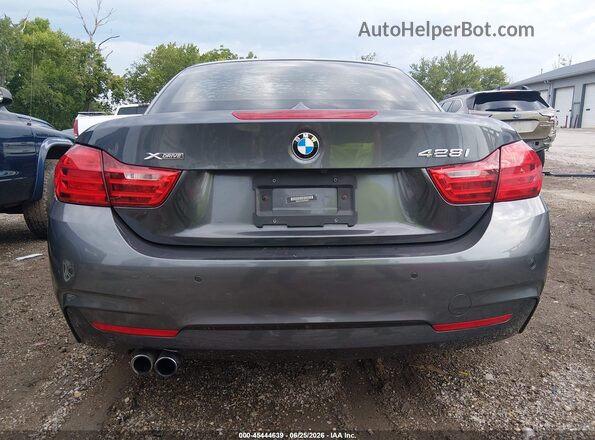 WBA3T1C52GP822637 2016 BMW 4 SERIES Gray 