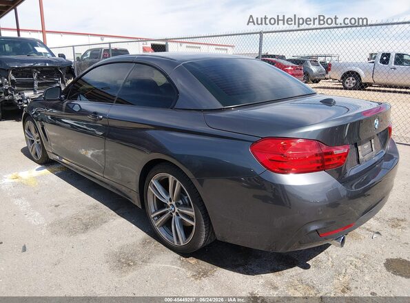 WBA3T3C51G5A41909 2016 BMW 4 SERIES Gray უკანა მარცხენა
