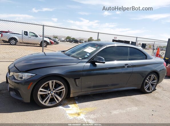 WBA3T3C51G5A41909 2016 BMW 4 SERIES Gray სალონის 360-გრადუსიანი ხედი